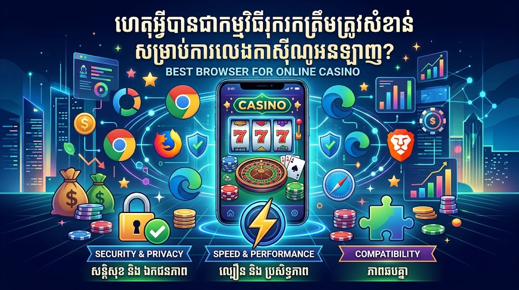 លក្ខណៈវិនិច្ឆ័យសម្រាប់ការជ្រើសរើសកម្មវិធីរុករកកាស៊ីណូល្អបំផុត
