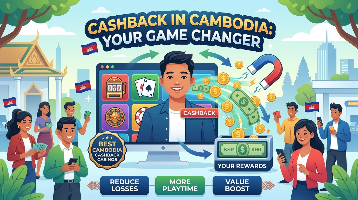 ហេតុអ្វី Cashback មានសារៈសំខាន់សម្រាប់អ្នកលេងកាស៊ីណូនៅកម្ពុជា?