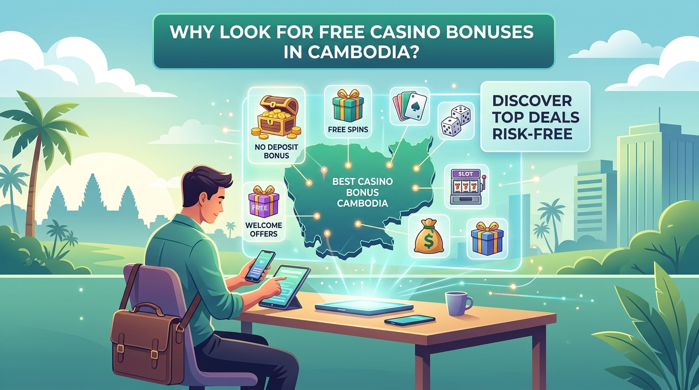 best casino free bonus  ហេតុអ្វីត្រូវស្វែងរកប្រាក់រង្វាន់កាស៊ីណូឥតគិតថ្លៃនៅកម្ពុជា?