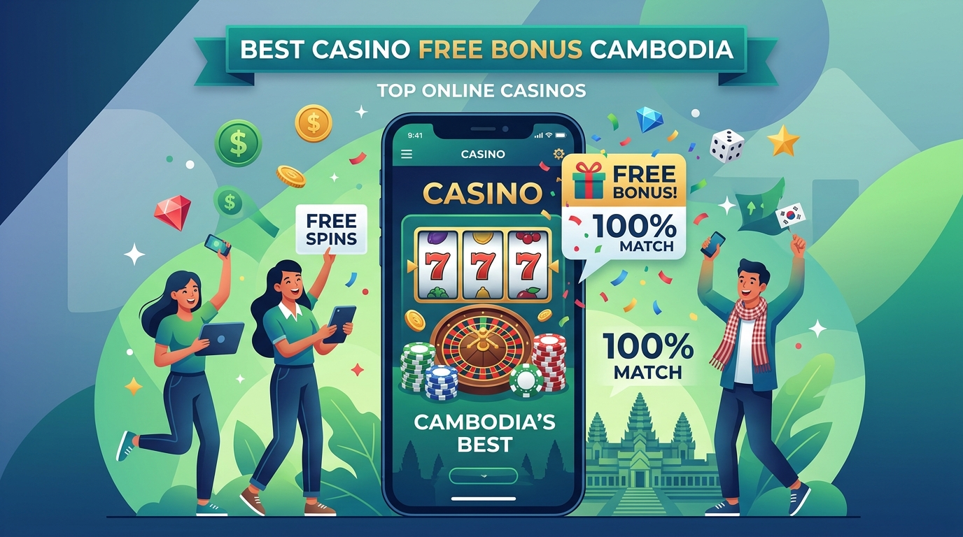 កាស៊ីណូអនឡាញកំពូលៗនៅកម្ពុជាជាមួយនឹងប្រាក់រង្វាន់ឥតគិតថ្លៃ