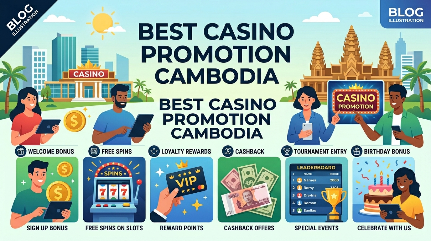 best casino promotion Cambodia ហេតុអ្វីត្រូវស្វែងរកប្រូម៉ូសិនកាស៊ីណូល្អបំផុតនៅកម្ពុជា?