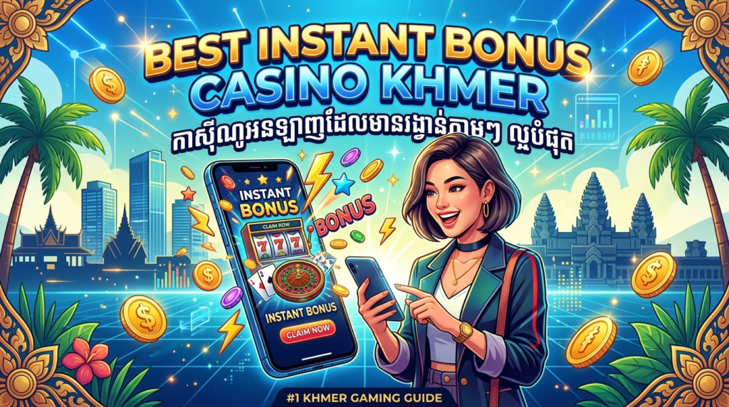 កាស៊ីណូប្រាក់រង្វាន់ភ្លាមៗល្អបំផុតនៅកម្ពុជា 2024