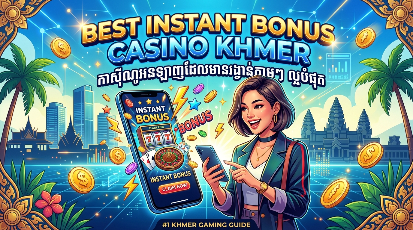 best instant bonus casino កាស៊ីណូប្រាក់រង្វាន់ភ្លាមៗល្អបំផុតនៅកម្ពុជា