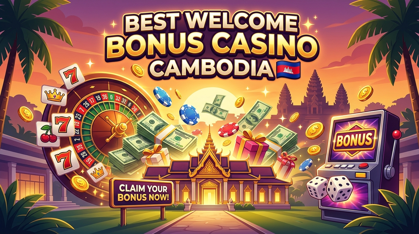 best welcome bonus casino កាស៊ីណូអនឡា​ញកំពូលដែលមានប្រាក់រង្វាន់ស្វាគមន៍ល្អបំផុតនៅកម្ពុជា